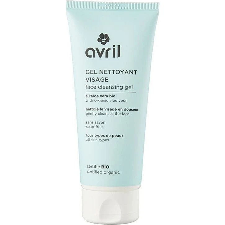 Avril Blød ansigtsrensegel med økologisk aloe vera, 100 ml