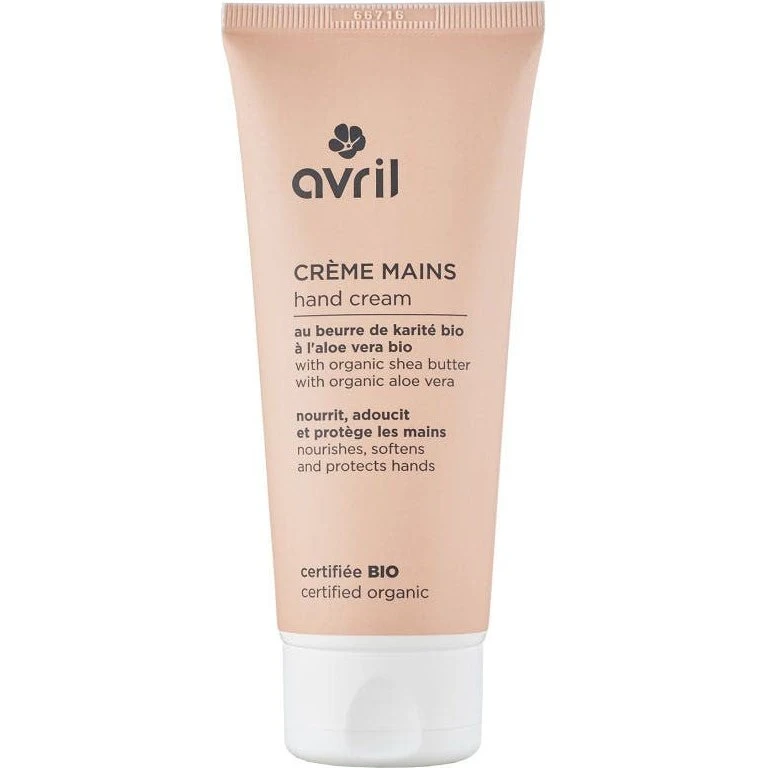 Avril Økologisk Sheasmør og Aloe Vera Håndcreme, 100ml
