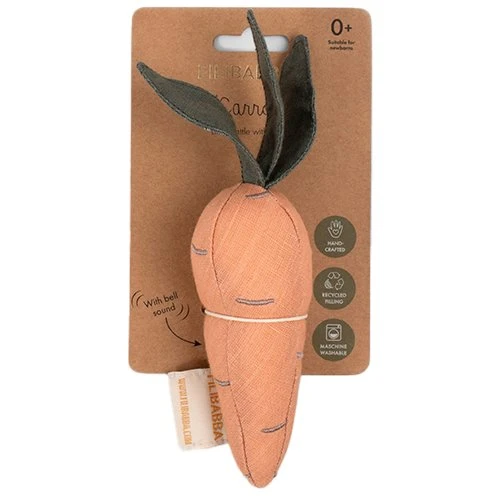 Filibabba Rangle i hør - Gulerod