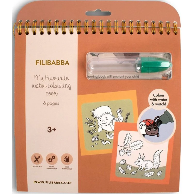 Filibabba Min yndlings vandmalebog - I skoven