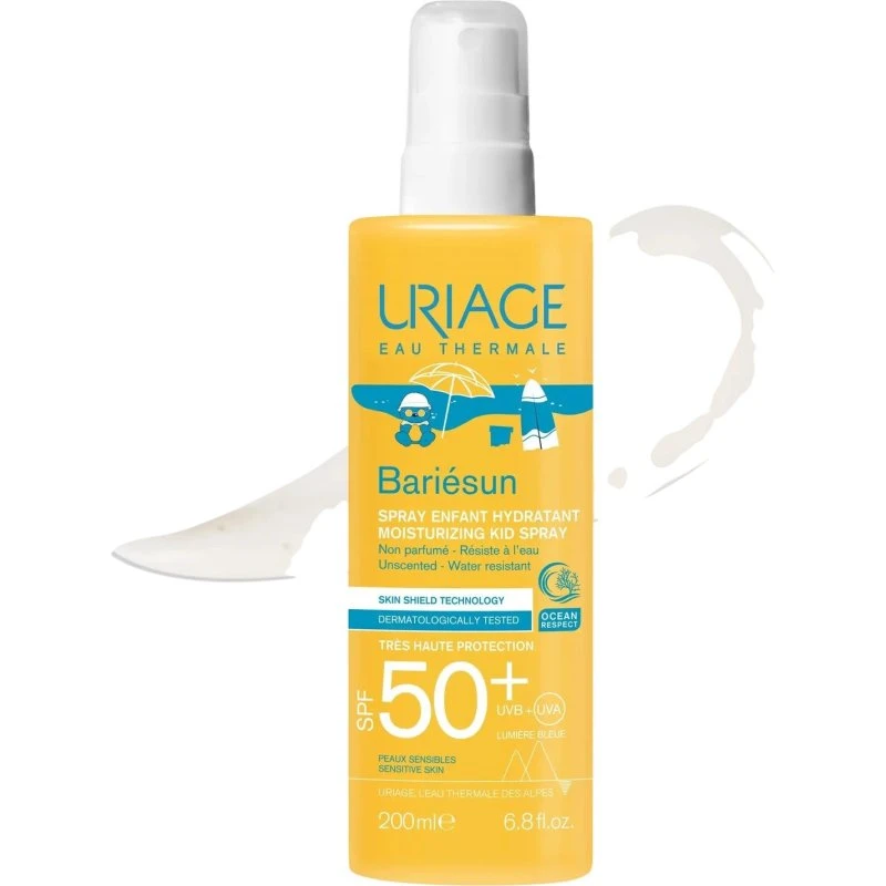 Uriage Bariésun SPF50+ Fugtspray til børn, 200 ml