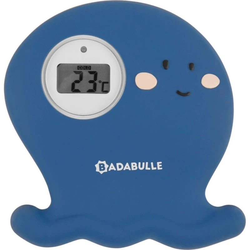 Badabulle digitalt badetermometer med blæksprutte-design