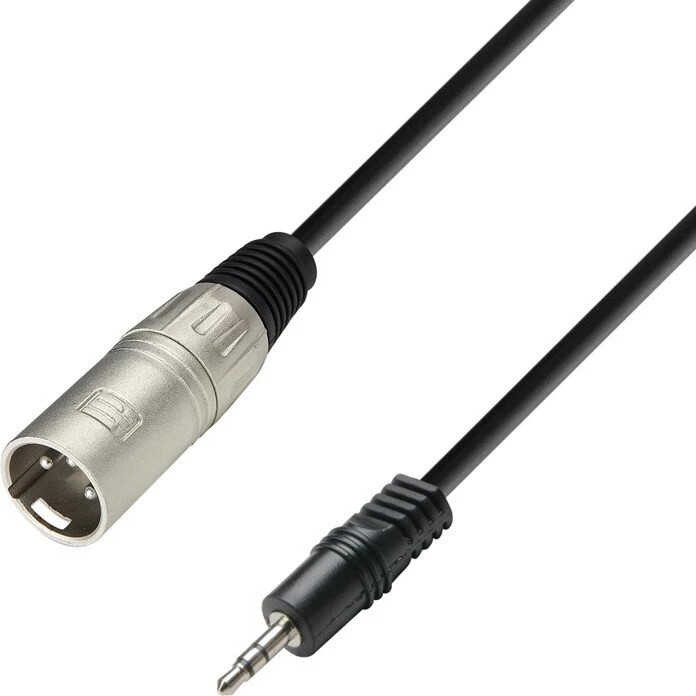 Adam Hall K3 BWM 0300 3,5 mm TRS til XLR han 3 m