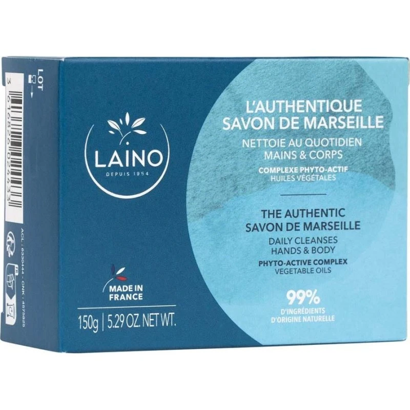 Laino L'Authentique Marseille Hånd- og kropssæbe, 150g