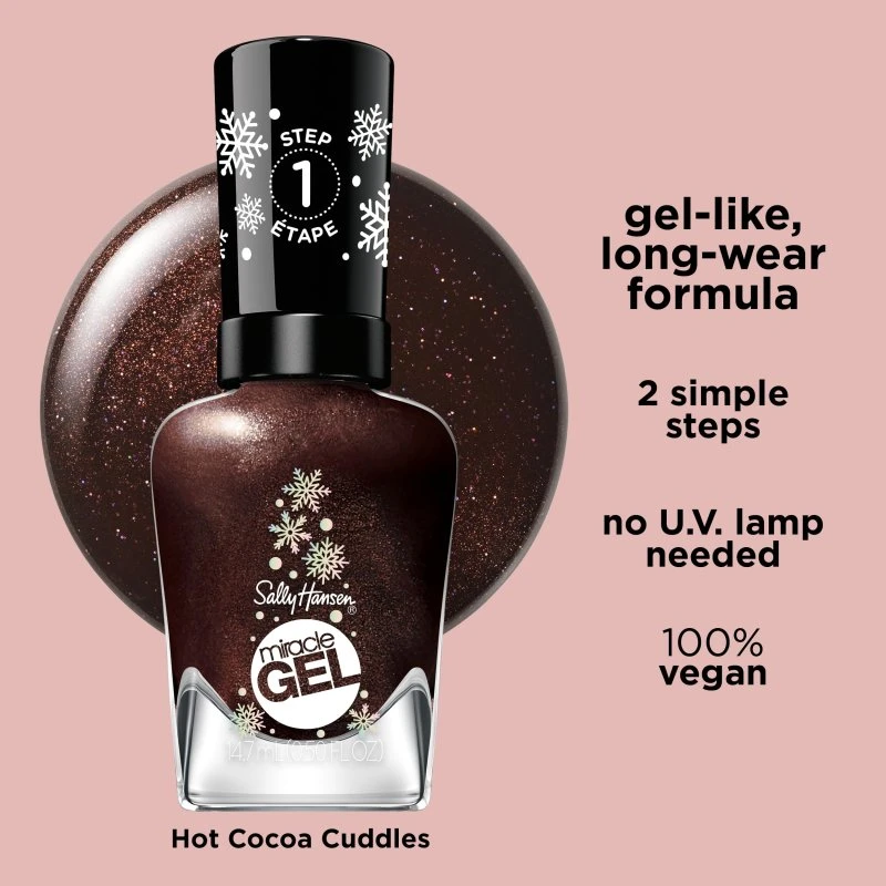 Sally Hansen Miracle Gel Holiday 922-Hot Kakao, 9,17 ml
