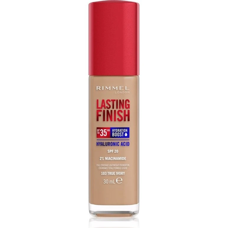 Rimmel Lasting Finish 35H Foundation SPF20 103 Real Ivory 30 ml