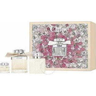 Chloé Gaveæske: Eau de Parfum 75 ml, Bodylotion 100 ml & Mini 5 ml