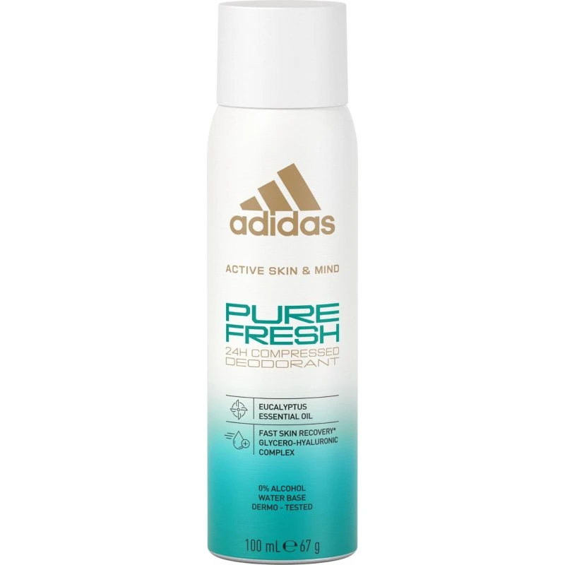 Adidas Skin & Mind Pure Fresh Deodorant Spray 100 ml