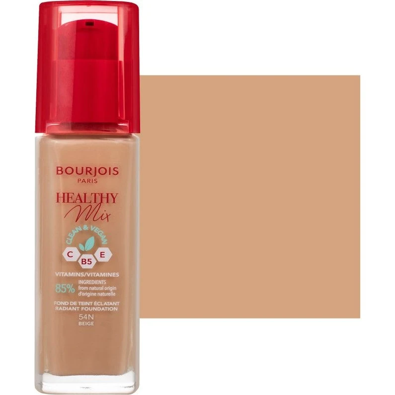 Bourjois Healthy Mix Foundation Radiant 54-Beige 30 ml