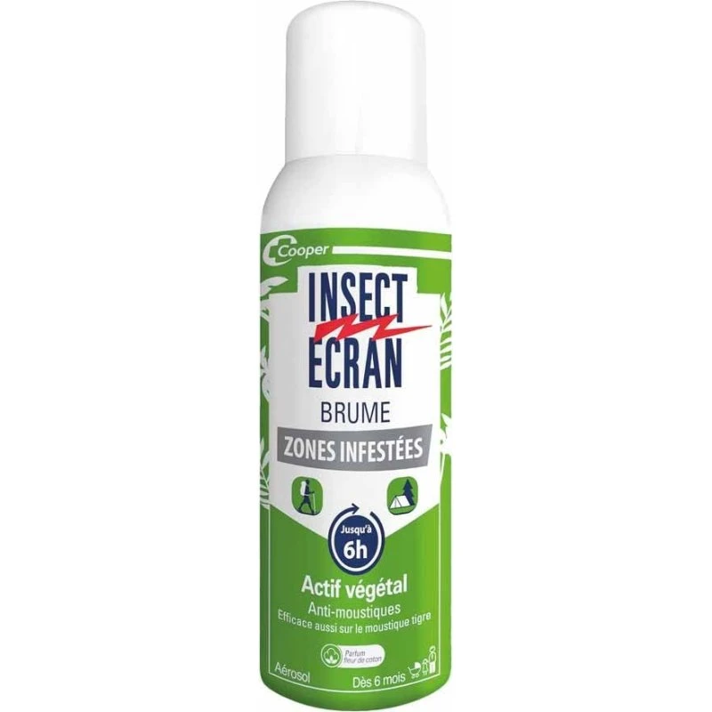 Insekt Ecran Aktiv Plantemygspray Bomuldsblomst 100ml
