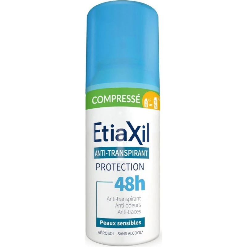 Etiaxil Komprimeret Anti-perspirant Deodorant 48h til Følsom Hud 100ml