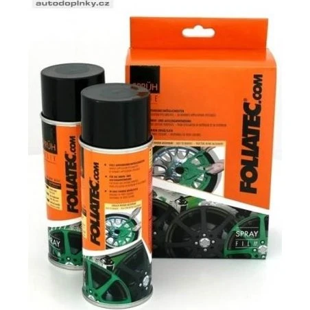 Foliatec Spray Film rød blank 2x400 ml