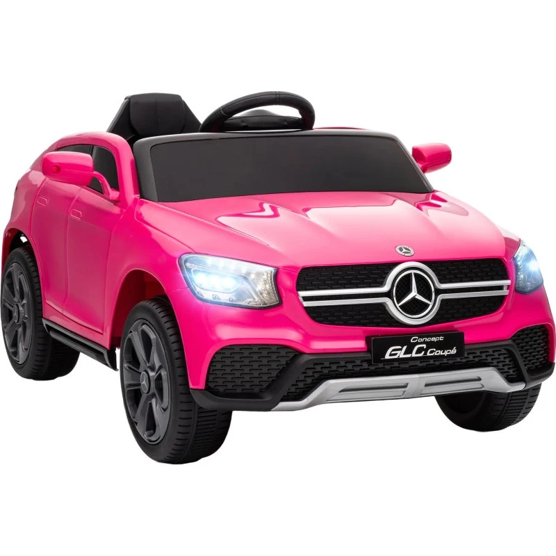Mercedes-Benz GLC Coupé Børnebil - Rosa (12V, Fjernbetjening)