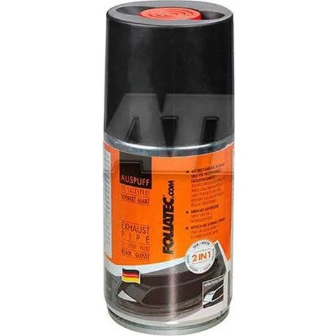 Foliatec 2K udstødningsspray sort 250 ml