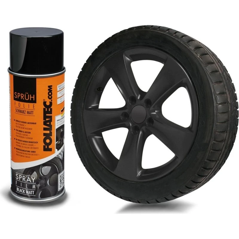 Foliatec Spray Film (Dip) – sort mat 1x400 ml