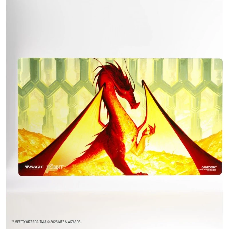 Gamegenic Smaug the Golden Shiny Playmat - 610x350mm - 2mm