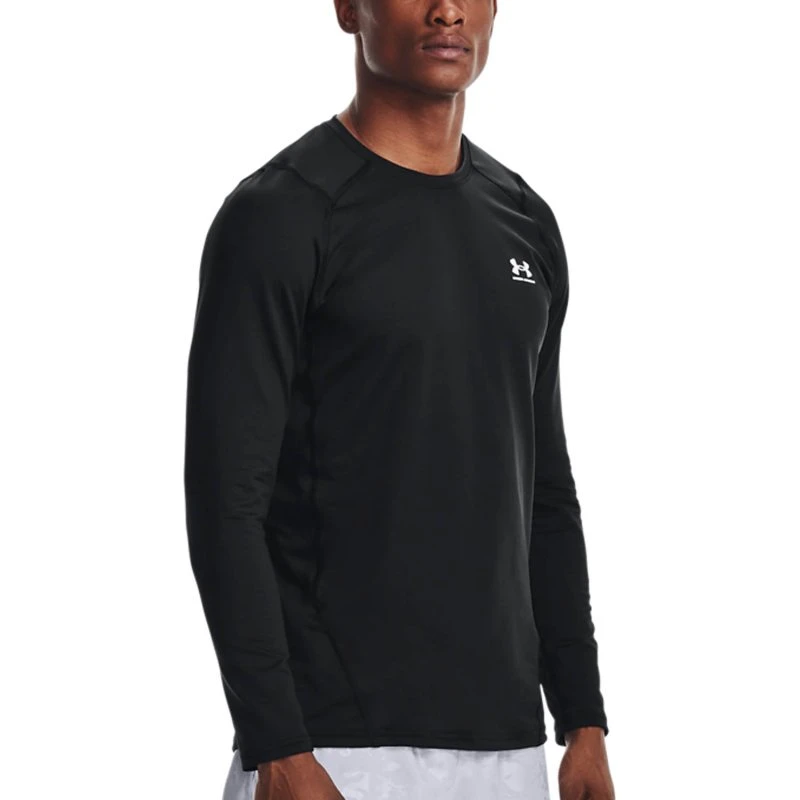 Under Armour ColdGear Fitted Crew LS - Sort