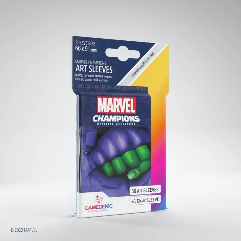 Gamegenic Marvel Champions She-Hulk kortlommer - 50+1 stk