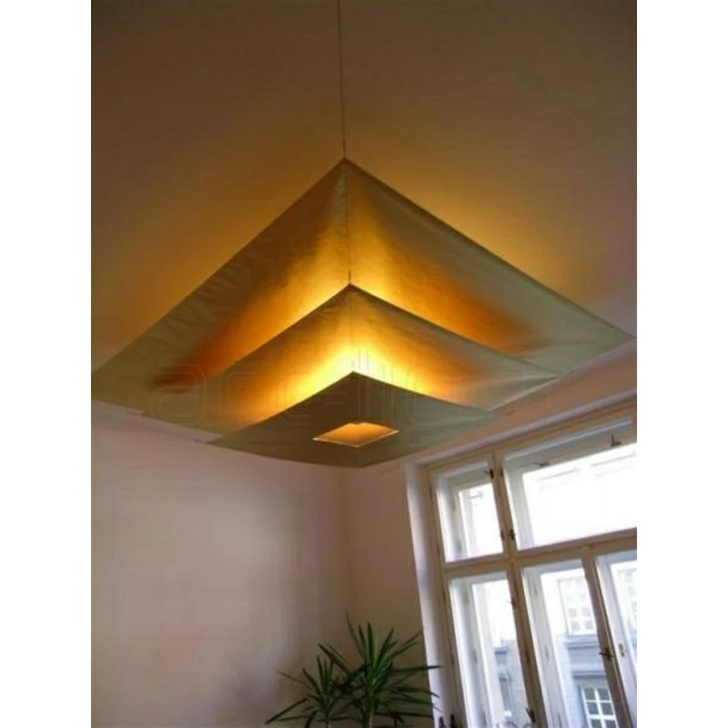 Ingo Maurer Lil Luxury Loftlampe i Guld - 200x200 cm