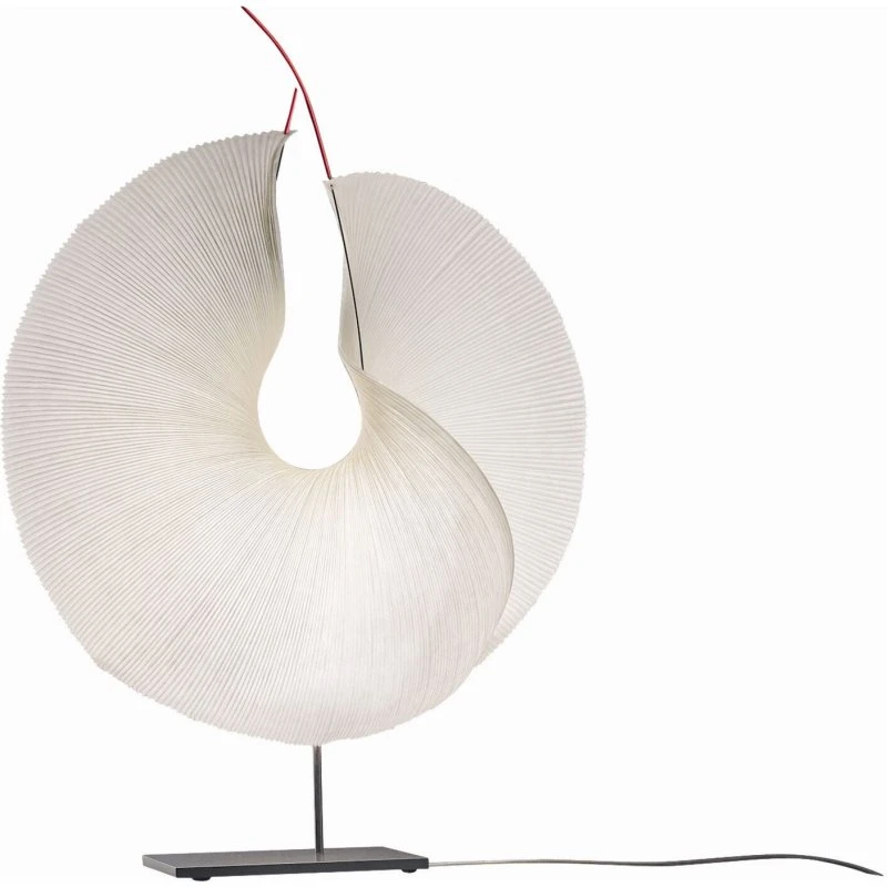 Ingo Maurer Yoruba Rose Bordlampe Hvid