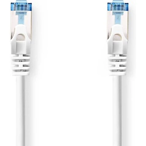 Nedis CAT6a S/FTP netværkskabel RJ45–RJ45 3,0 m Hvid