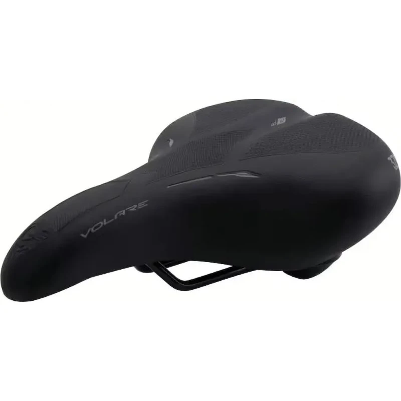 CONTEC Volare City EL Cykelsadel - 205 mm - Sort