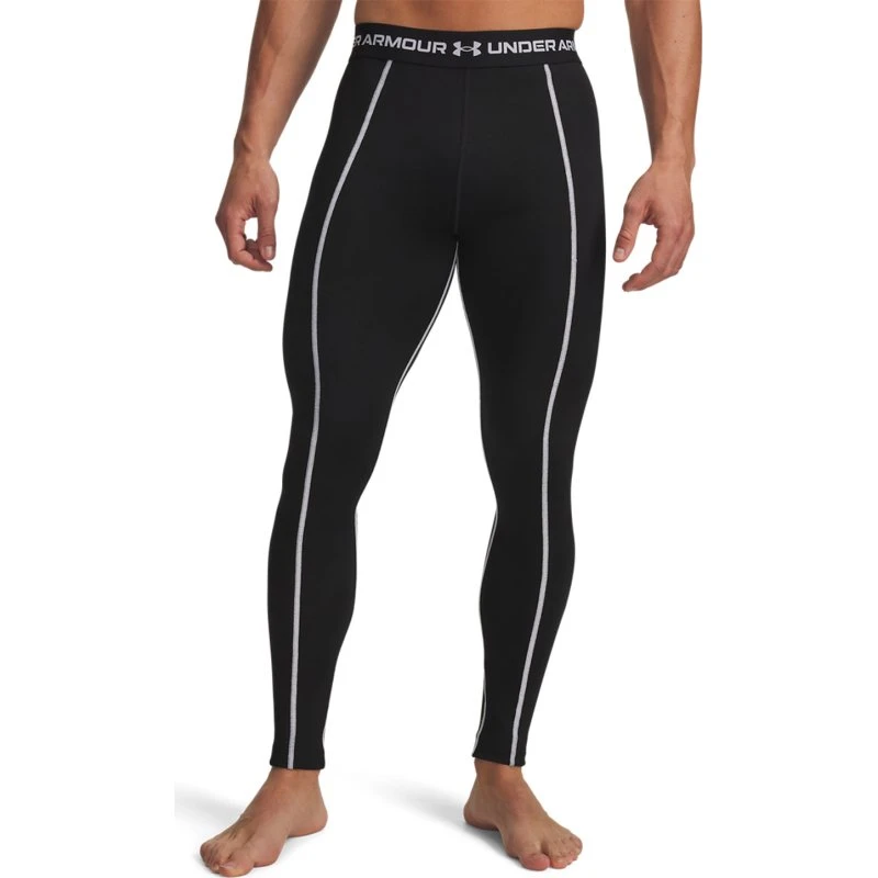 Under Armour Cold Weather Grid Tights - Black/White