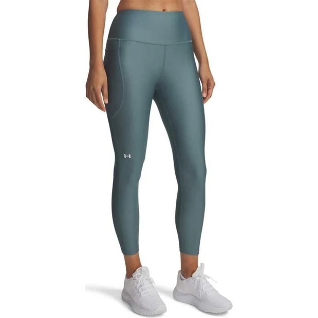 Under Armour Tech Hi-Rise 7/8 Tights HeatGear blå (dame)