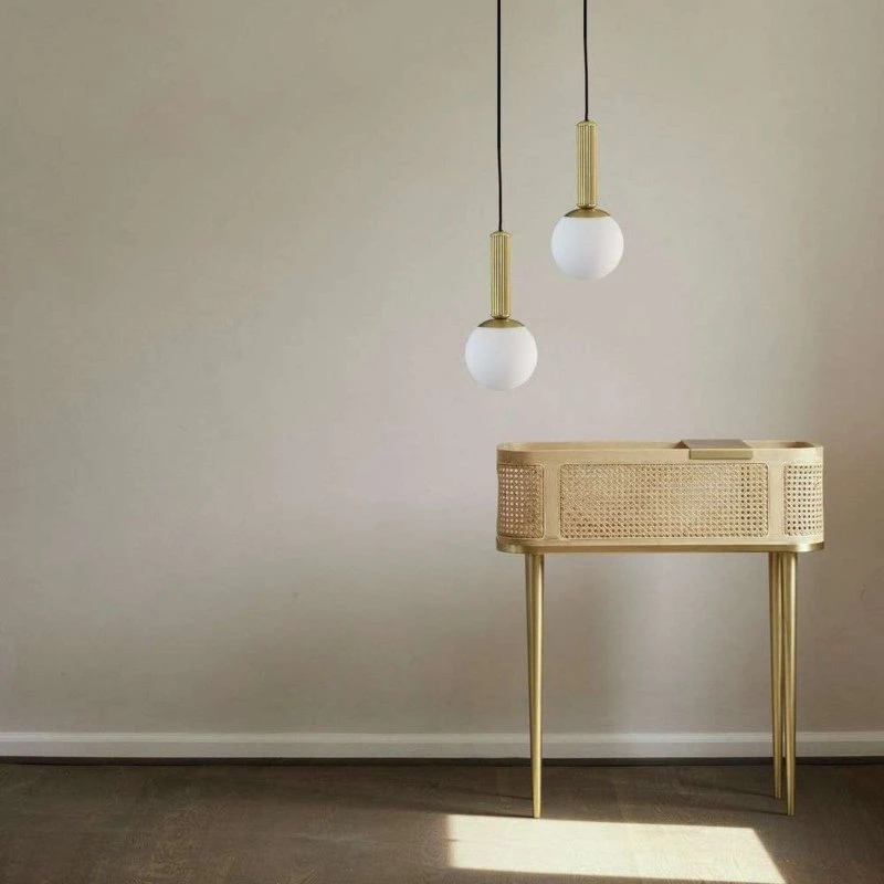101 Copenhagen No. 2 Pendel - Messing & Opalglas