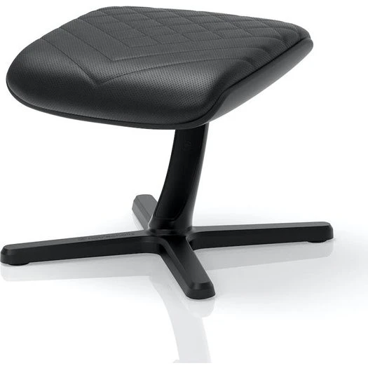 noblechairs Footrest 2 - Sort PU-læder