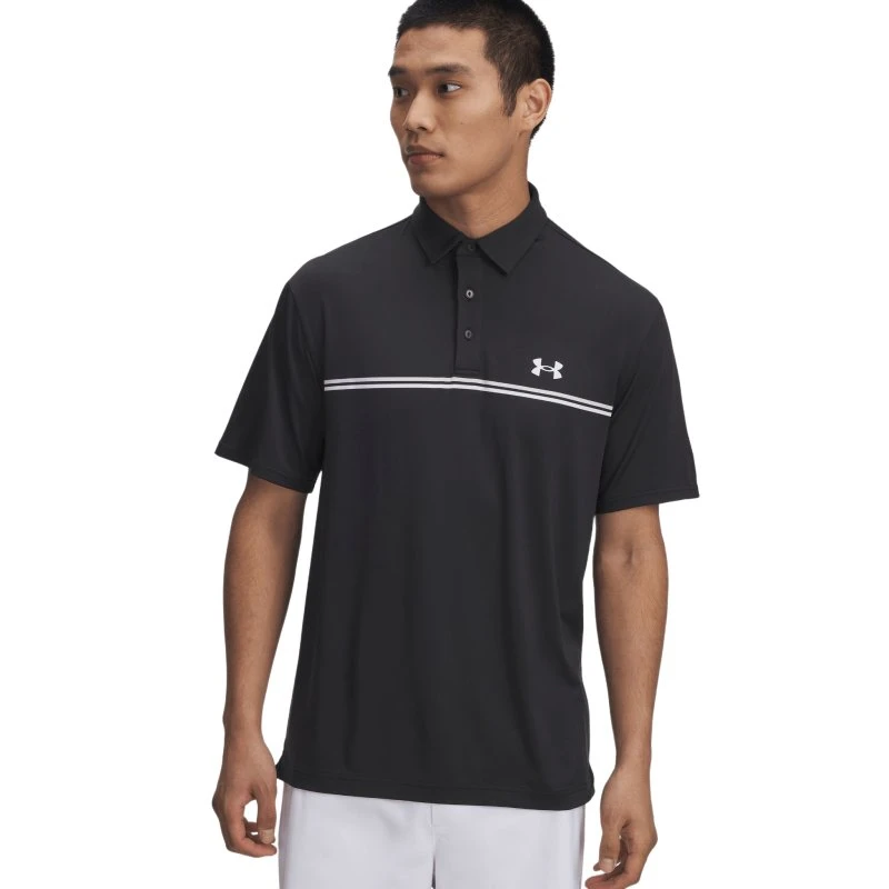 Under Armour Playoff 3.0 Stripe Polo - marineblå