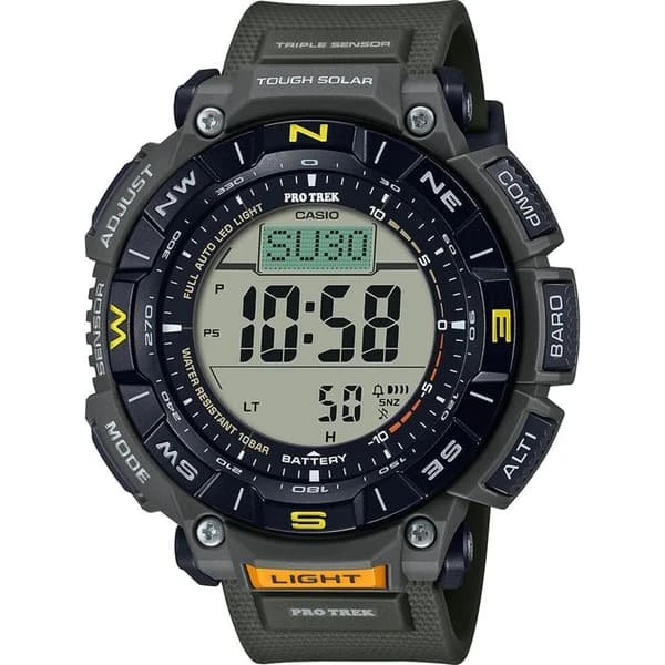 Casio Pro Trek PRG-340-3ER - Robust digitalur med solcelle