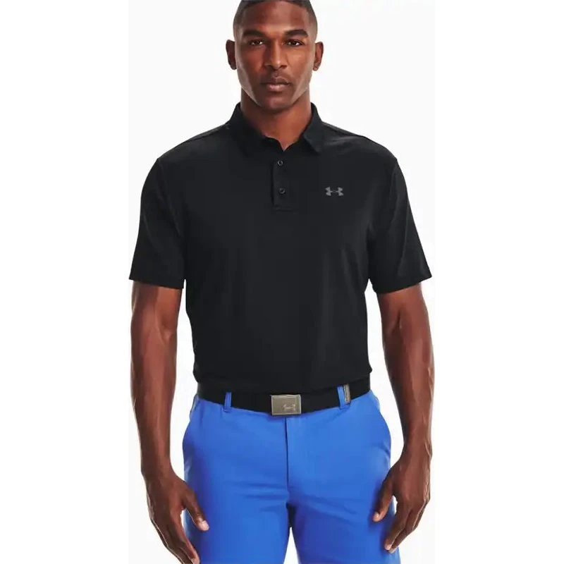 Under Armour Playoff 2.0 Herre Polo, blå/lyserød