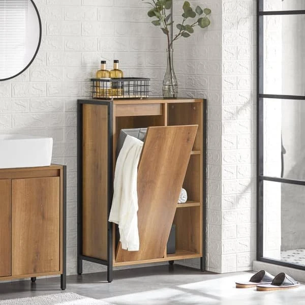 SoBuy BZR65-PF Badeværelsesskab til vaskemaskine - 60x30x90 cm