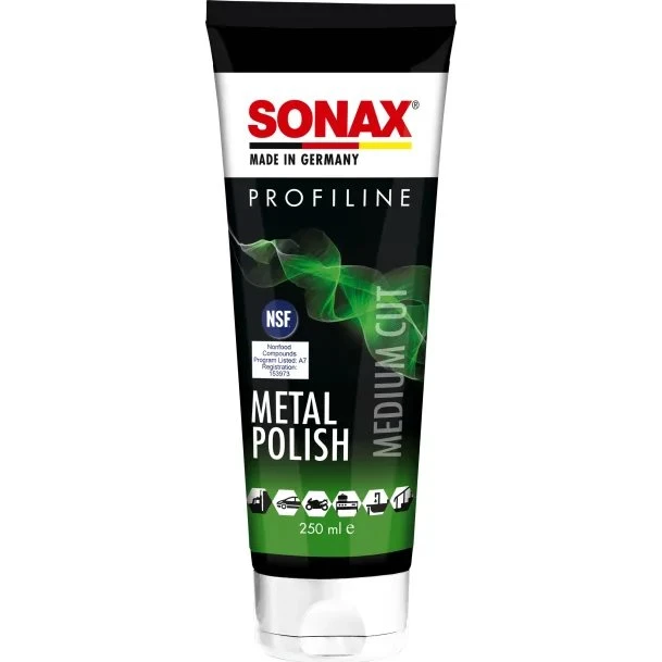 SONAX Profiline Metal Polish Medium Cut 250 ml