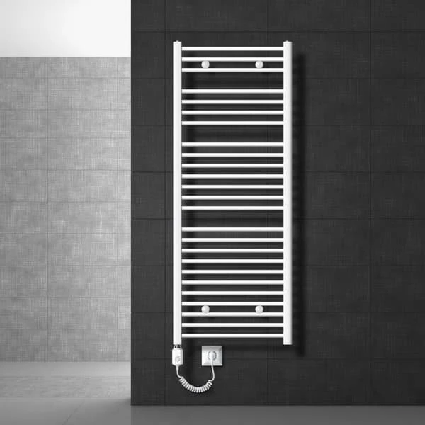 ECD Germany Sahara Håndklæderadiator 600x1500mm 1200W Hvid