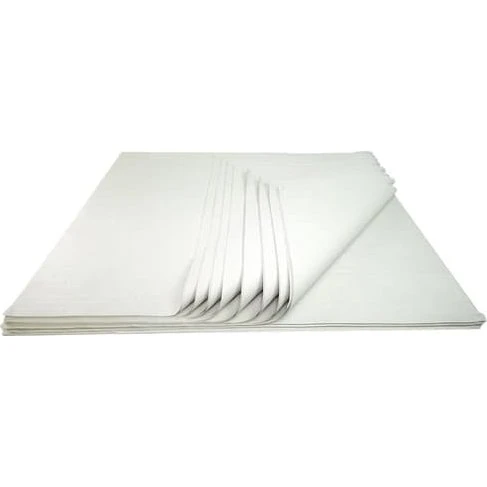 Silkepapir 50x75cm - 5kg (Hvid & Grå)