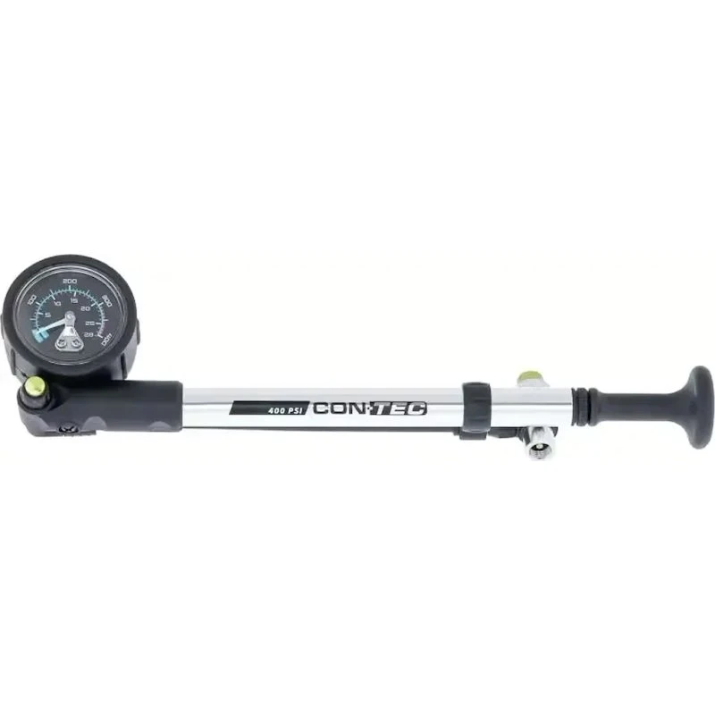 CONTEC ShockRocket dæmperpumpe - Sølv/Sort