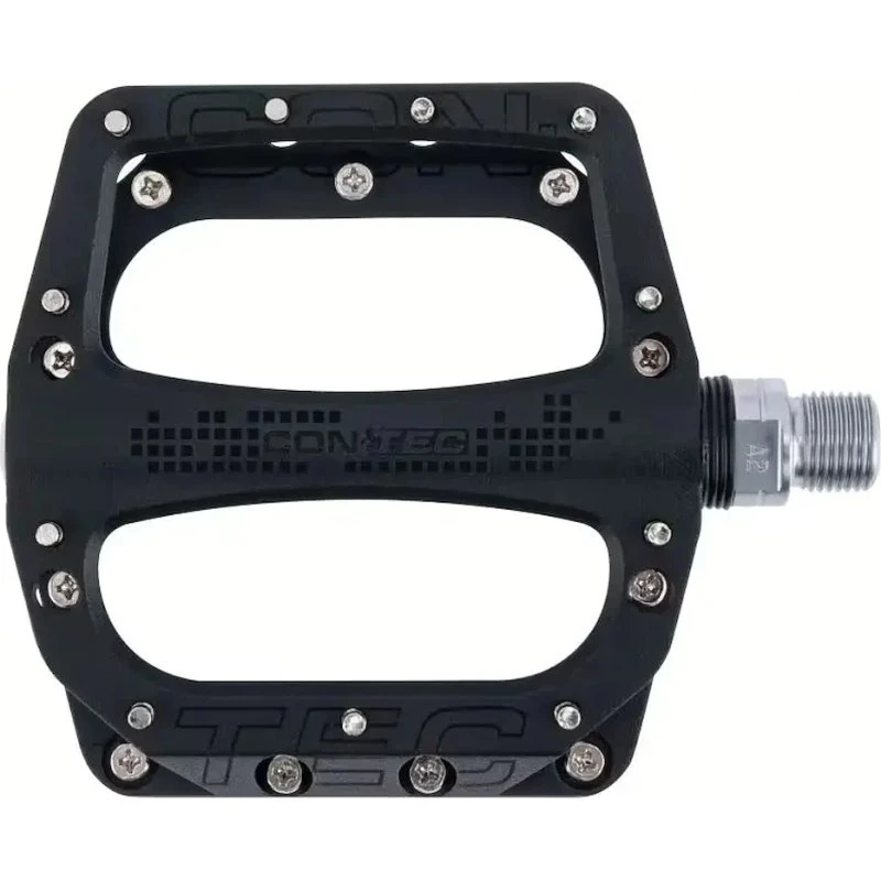 CONTEC Spike.22 MTB-pedaler i sort aluminium