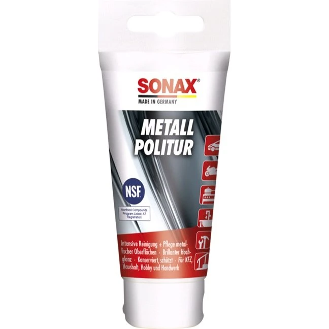 SONAX Metalpolering 200 ml