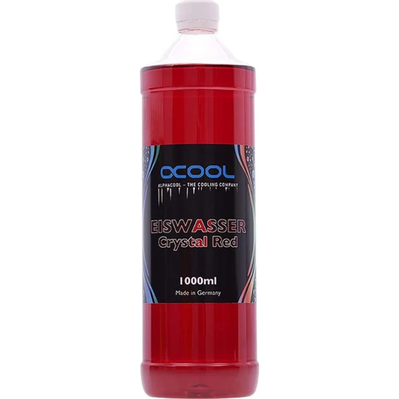 Alphacool Eiswasser Kølevæske - Krystalrød - 1-pack
