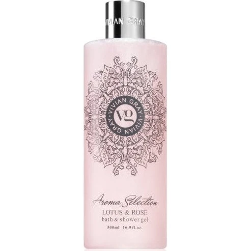 Vivian Gray Aroma Selection Lotus & Rose bade- og brusegel 500 ml