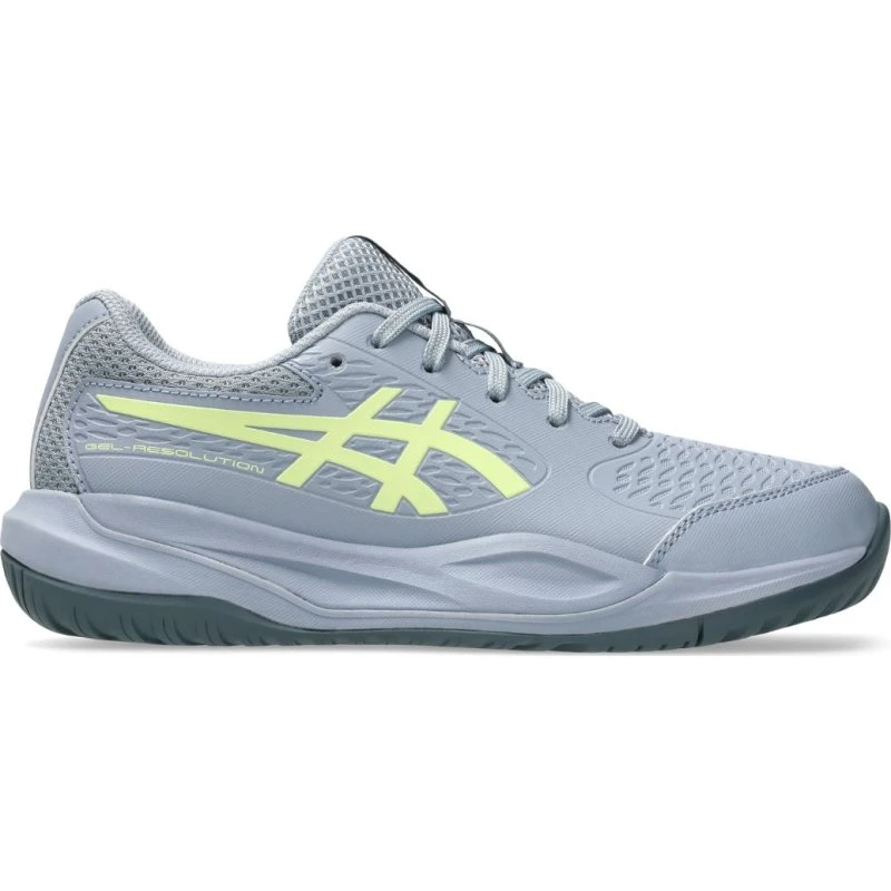 Asics Gel-Resolution X GS Grey Blue/Pistachio