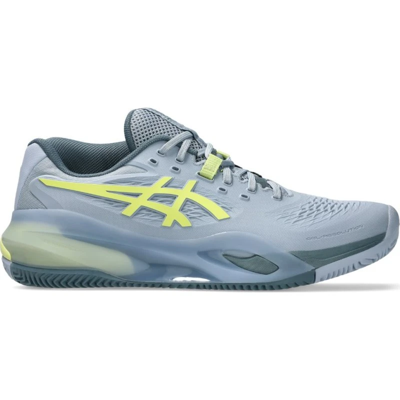 Asics Gel-Resolution X Clay - Grey Blue/Pistachio