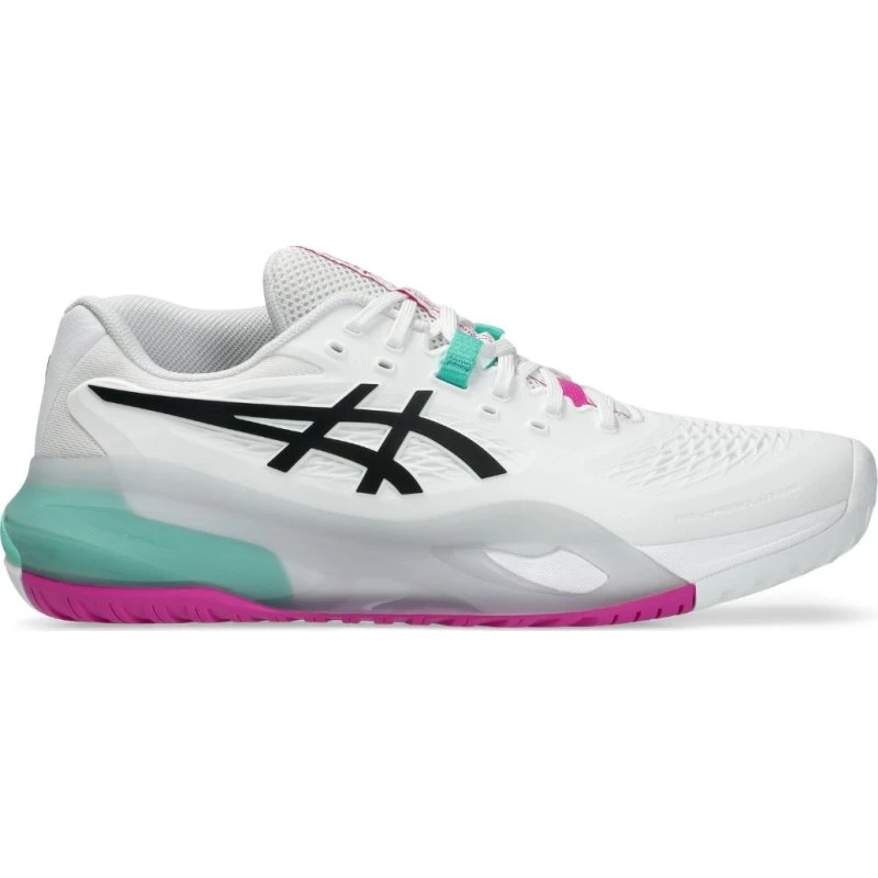 Asics Gel-Resolution X White/Aurora Green