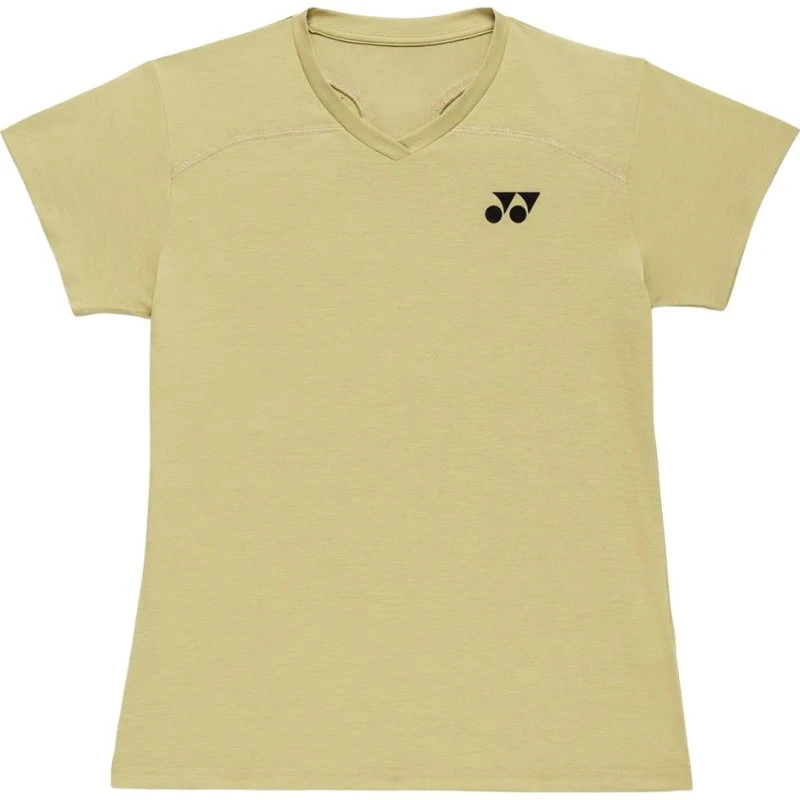 Yonex Women Crew Neck Shirt 20961 Khaki Beige