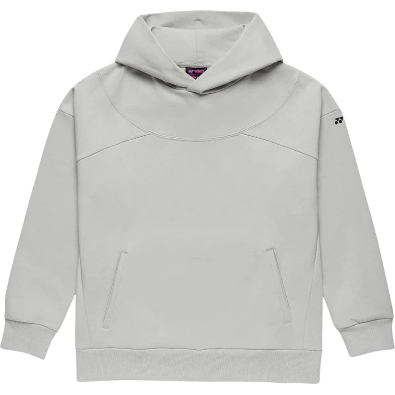 Yonex Women Sweat Hoodie 37006 Silver Grey