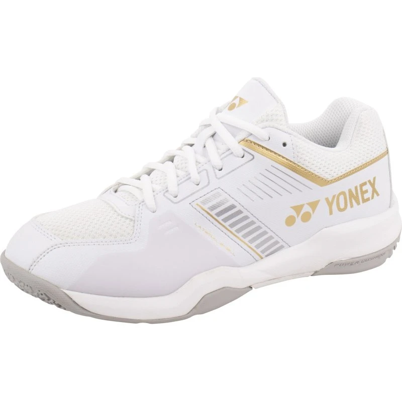 Yonex Strider Flow Badmintonsko (White/Gold) - 40
