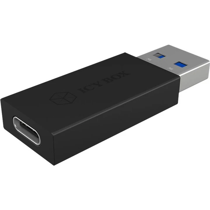ICY BOX IB-CB015 USB-C til USB Type A adapter, sort