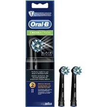 Oral-B Cross Action EB50 Sort - 4 stk. udskiftelige børstehoveder